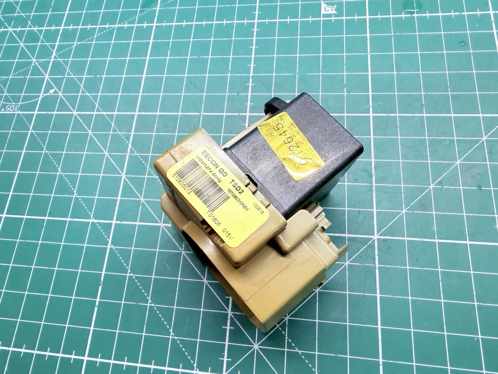 GE Refrigerator Start Device Capacitor P#197D8031P001