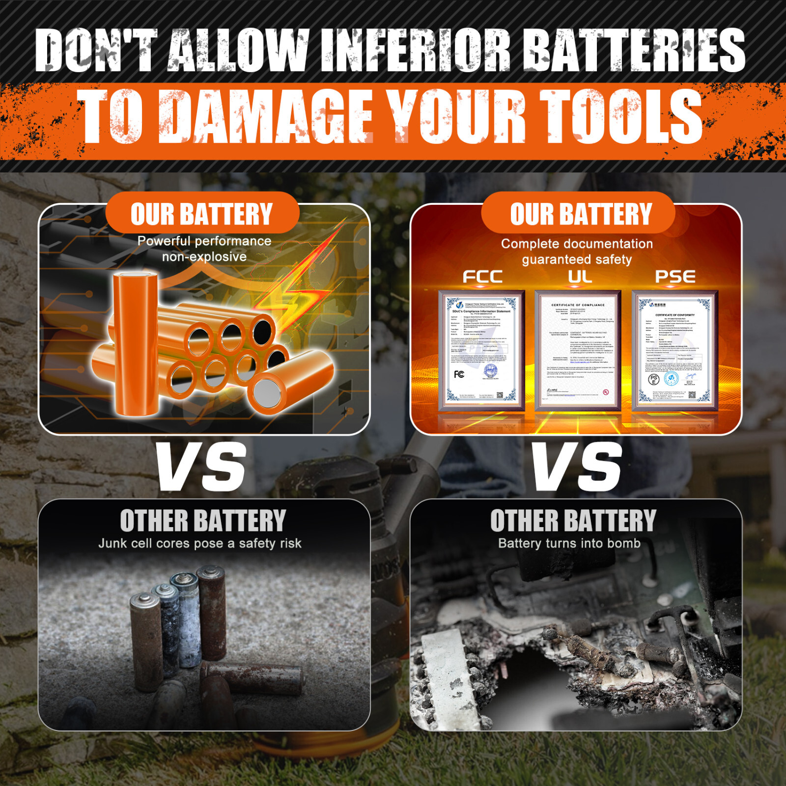 2pack For WORX 20Volt 6.0AH MAX Extend Lithium-Ion Battery WA3525 WA3575 WA3520