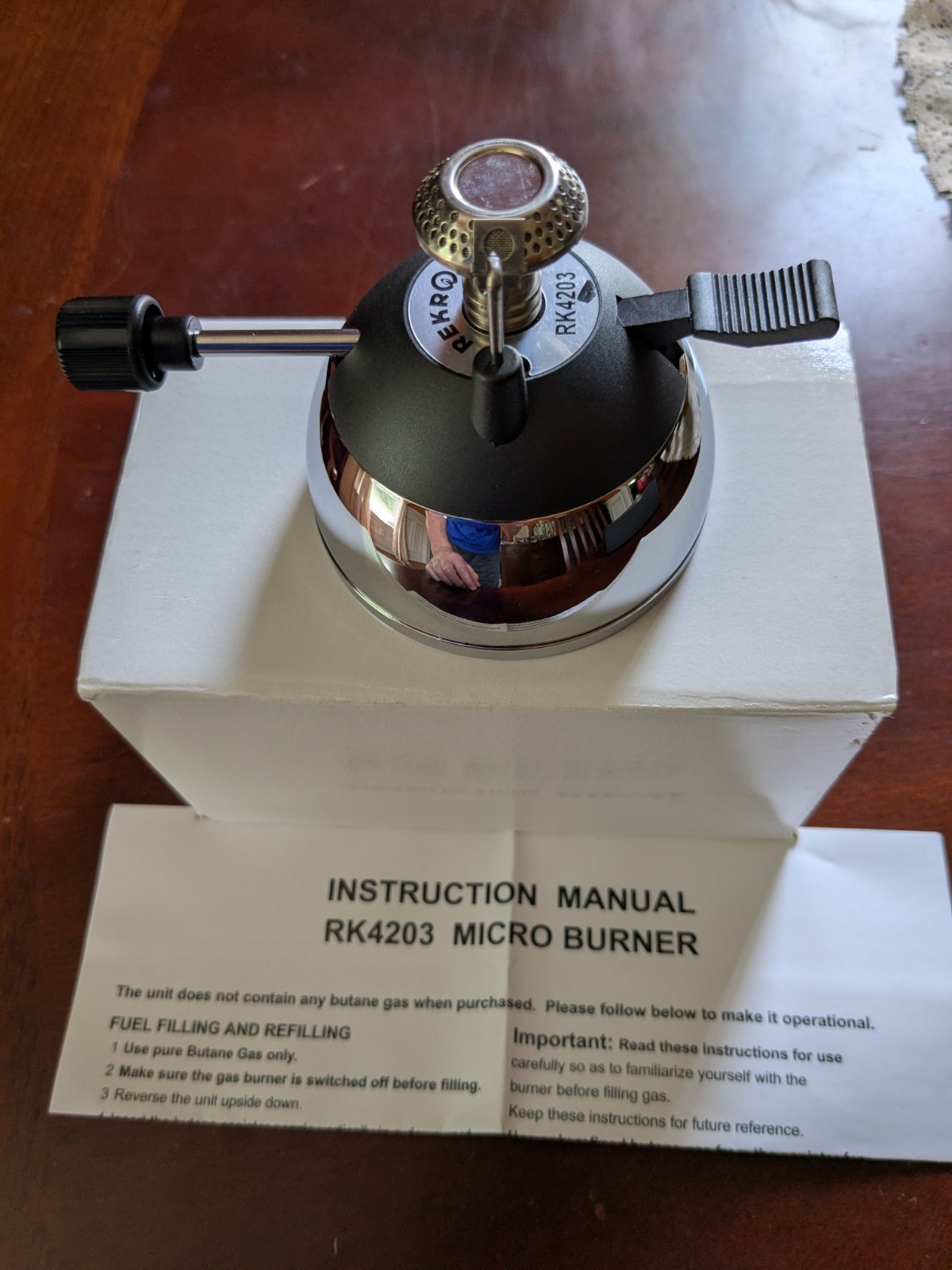 Butane Burner – Rekrow Model RK 4203