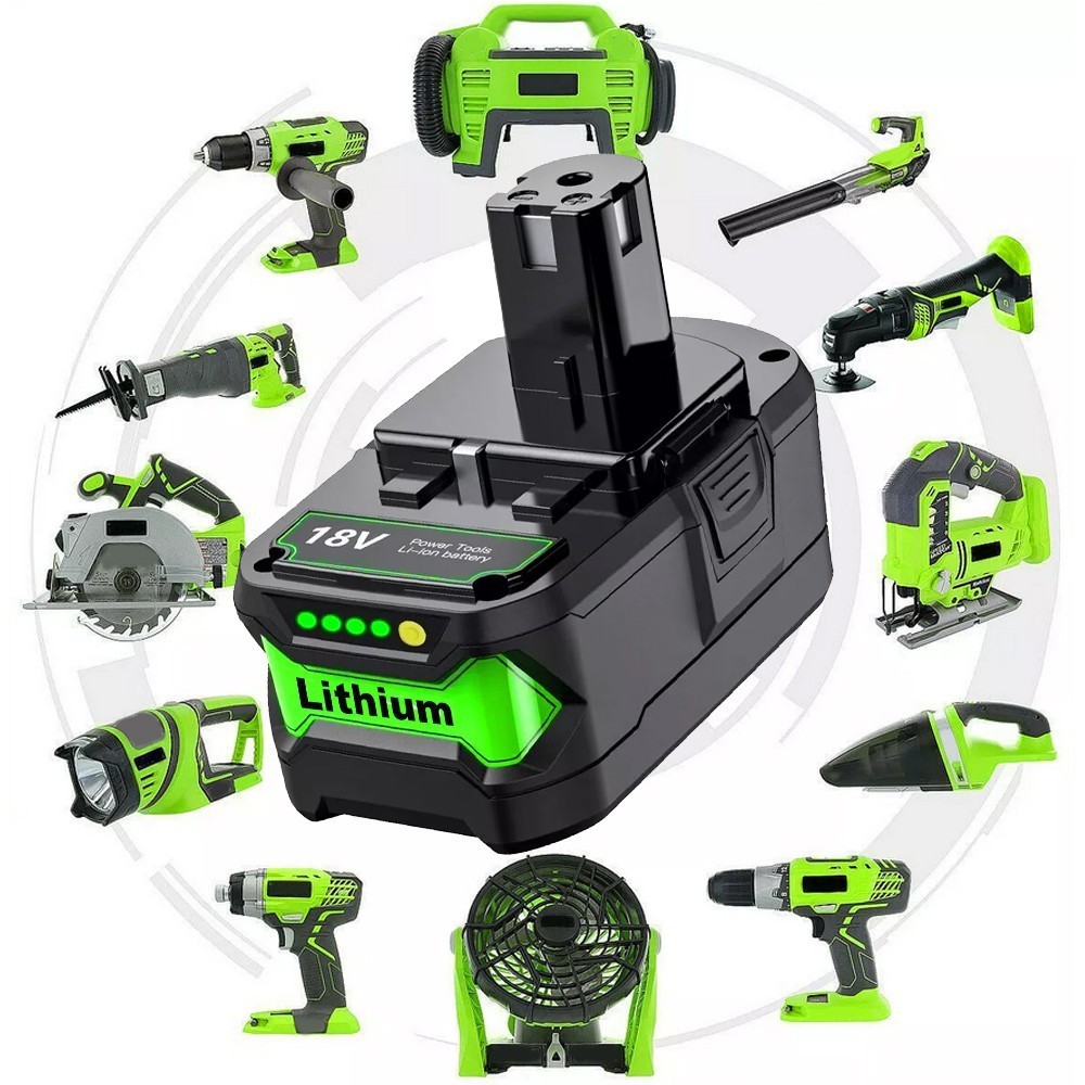 For RYOBI 18V 8.0Ah P108 High Capacity Battery 18Volt Lithium-Ion One Plus P102
