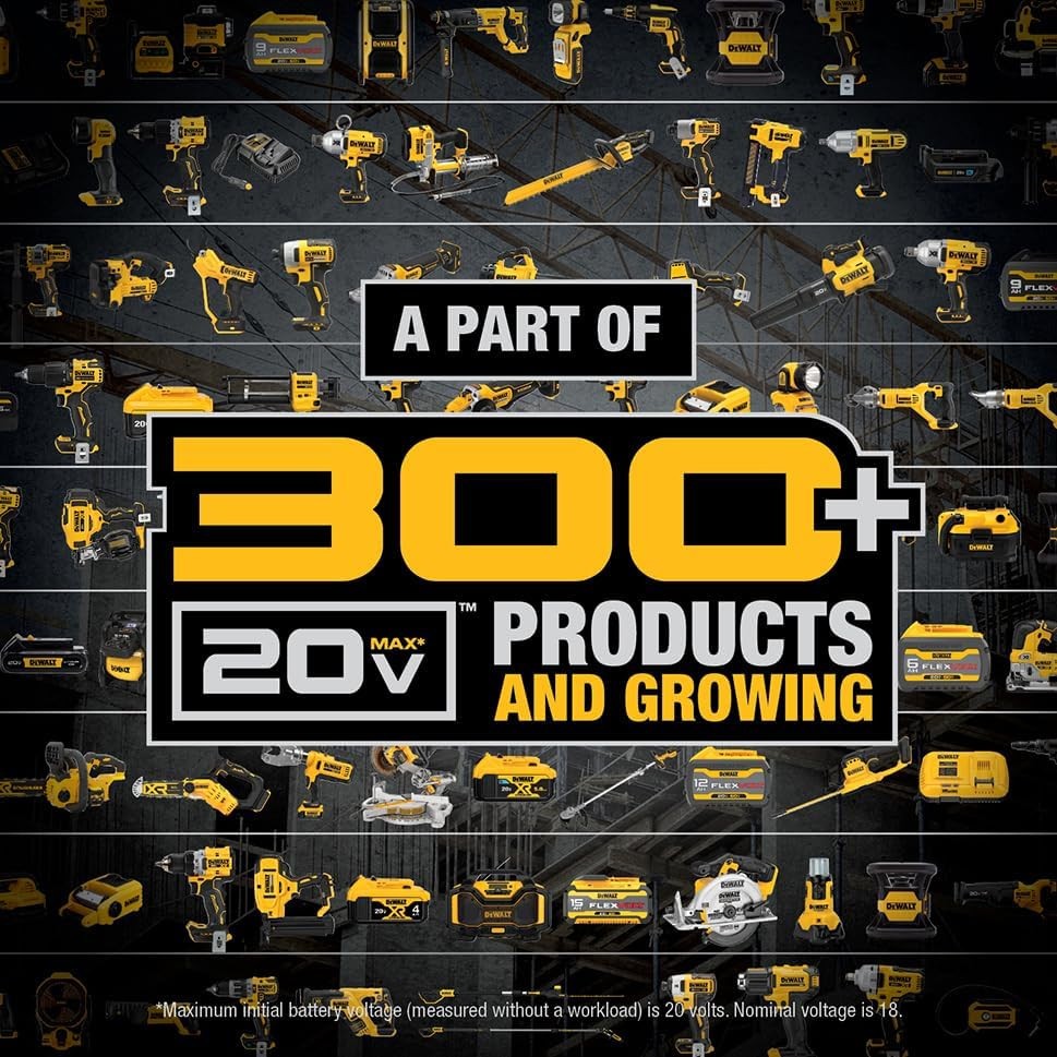 DEWALT DCD771C2 20V Max 1/2″ Drill Driver Kit – 2x 1.3Ah, Charger, Bag