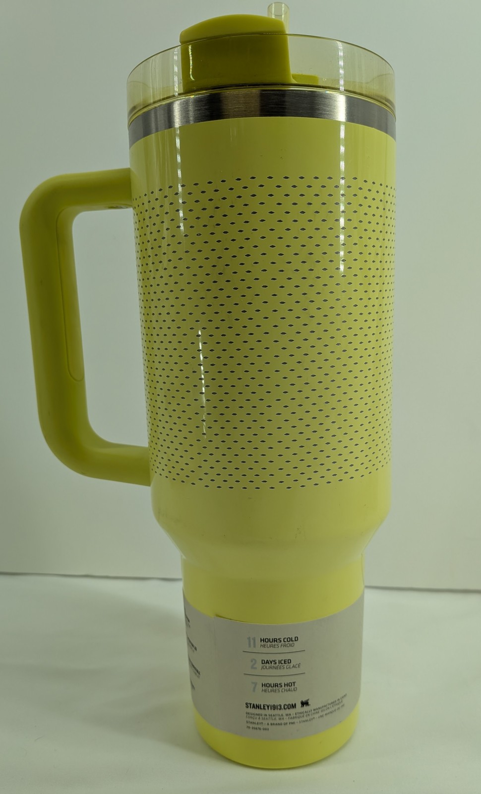 Stanley Calla The Flowstate Quencher H2.0 Tumbler 40 oz Yellow Insulated