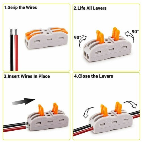 Power Connector DIY Battery Adapter Holder Dock For DeWalt 18V/20V Max Battery