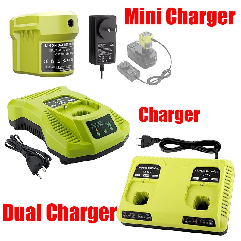 P108 8Ah Lithium Battery Replacement Kit For Ryobi ONE 18V Power Tool / Charger