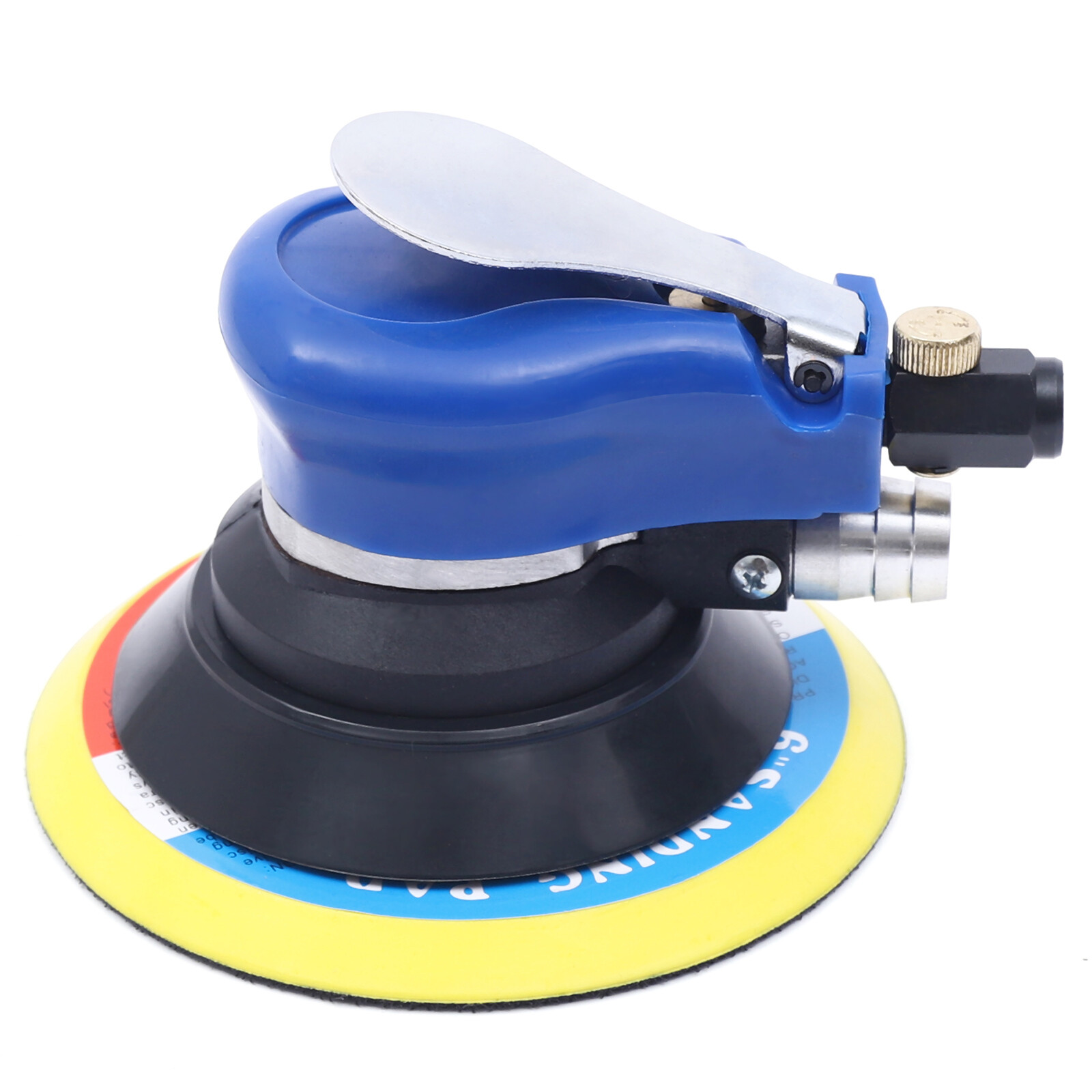 6INCH Air Palm Orbital Sander Random Hand Sanding Pneumatic Round 10000 RPM BEST