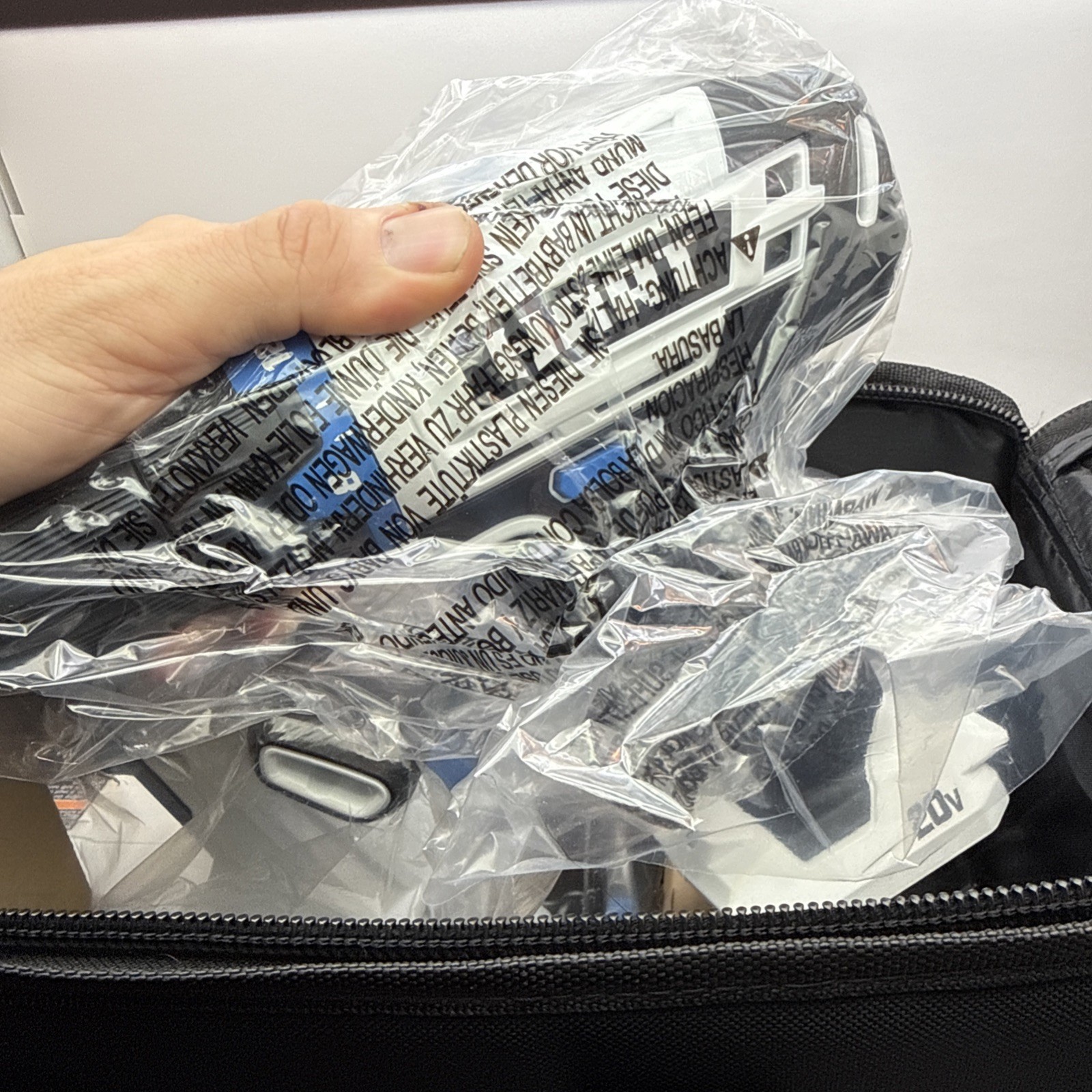 HART 3-Tool 20-Volt Cordless Combo Tools ONLY 16-inch Storage Bag Brand New Set