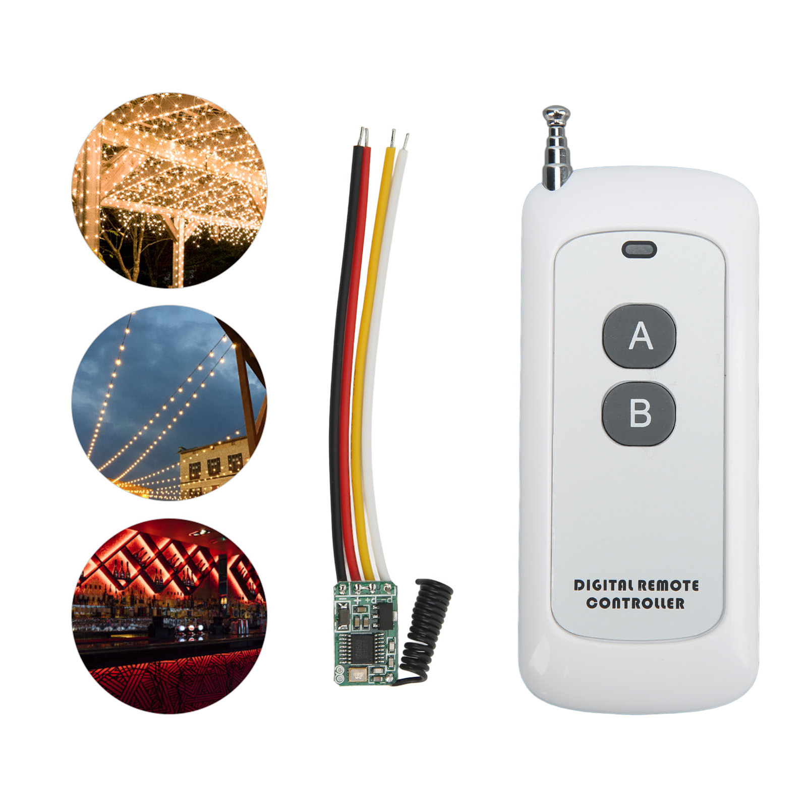 Digital Remote Controller Flexible Control Remote Switch DC3.5‑12V