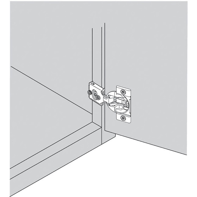 30X Blum 1/2-in Overlay Soft Close Concealed Cabinet Hinge 105 Degree European