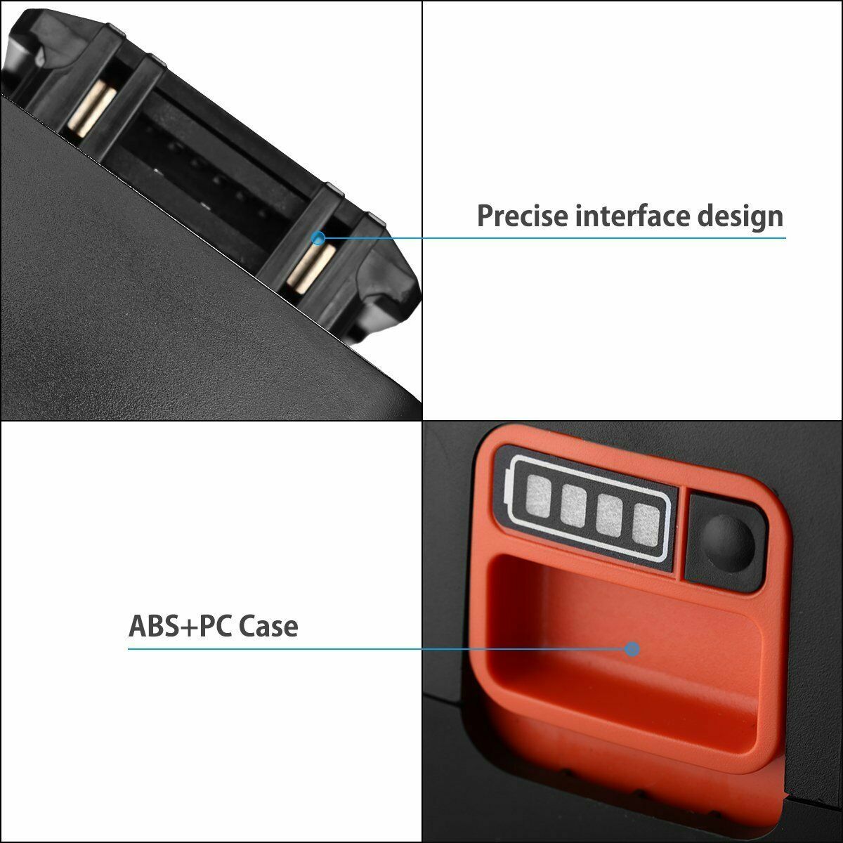 For Black & Decker 40V MAX Lithium Ion Battery 4.0Ah 40Volt LBXR36 LBX2040 LBX36
