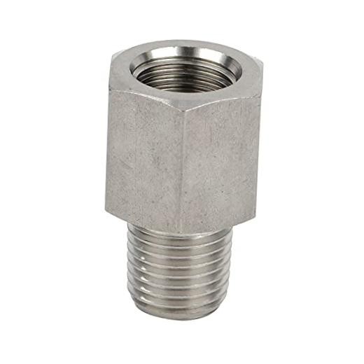304 Stainless Steel Forged Pipe Fitting Converter Adapter G Thread 1/8“ Female