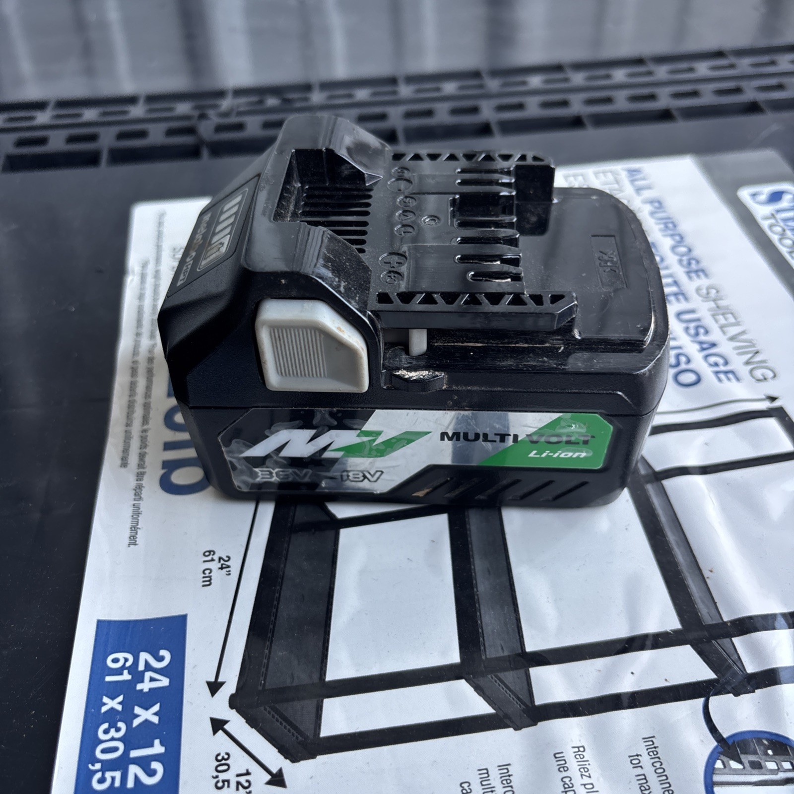 METABO HPT [BSL 36A18] MULTI-VOLT 36V / 18V 2.5AH LITHIUM ION BATTERY – Tested