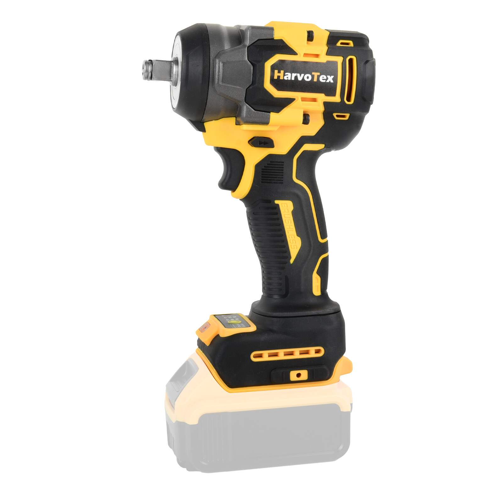 Cordless Impact Wrench for 20V DEWALT Battery, 1/2 Inch Brushless High Torque