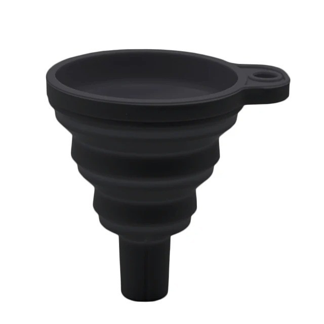 Universal Silicone Funnel Car Engine Oil Fuel Liquid Transfer Foldable Tool
