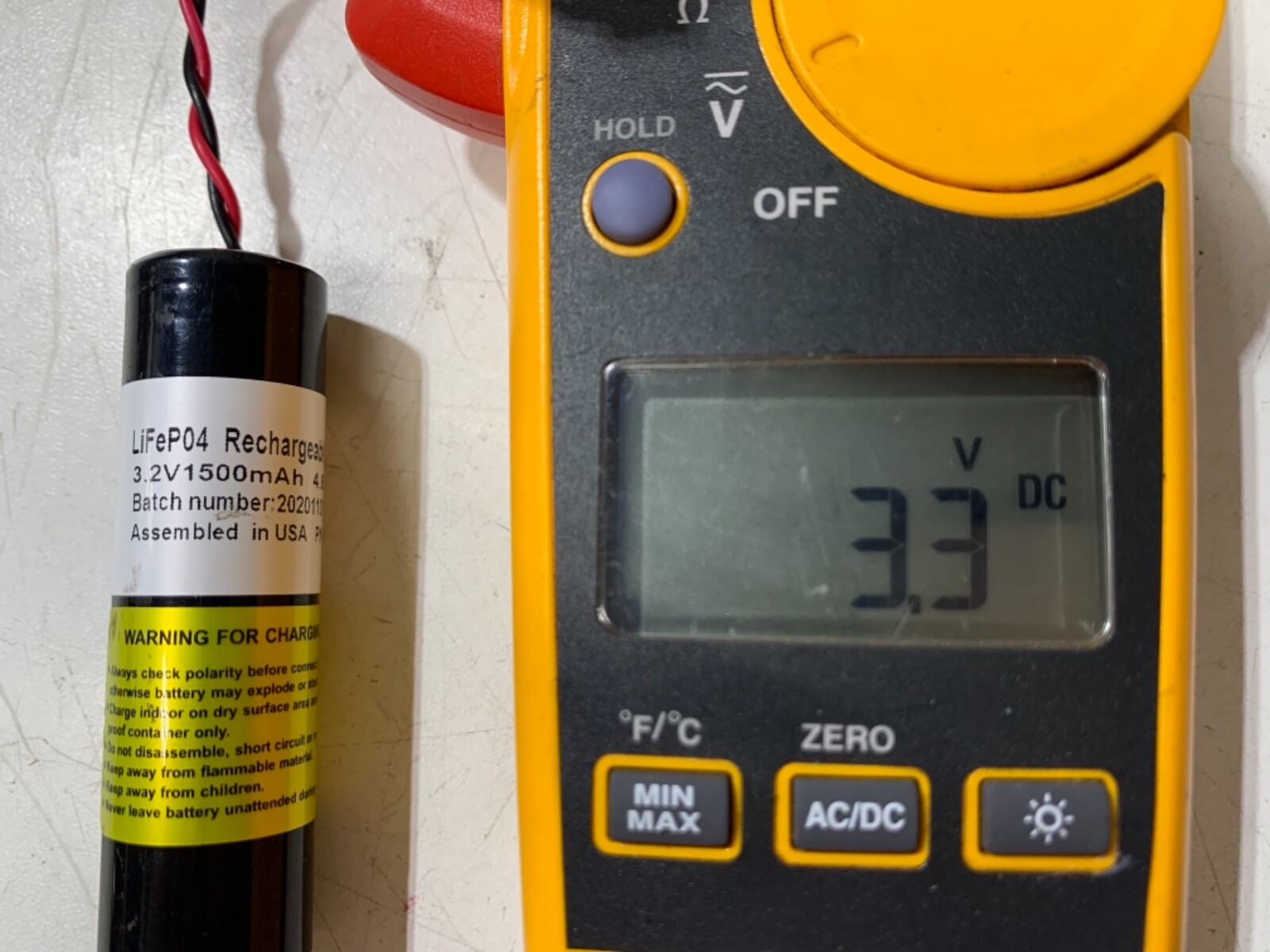 Replacement Rechargeable Lithium-Ion Battery 3.2v/1500mah