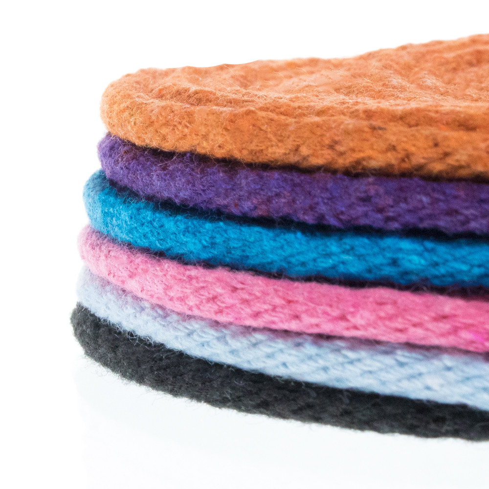 Solid Braid Poly Cotton Rope  3/8, 1/4, 3/16, and 1/8 Inch Sizes