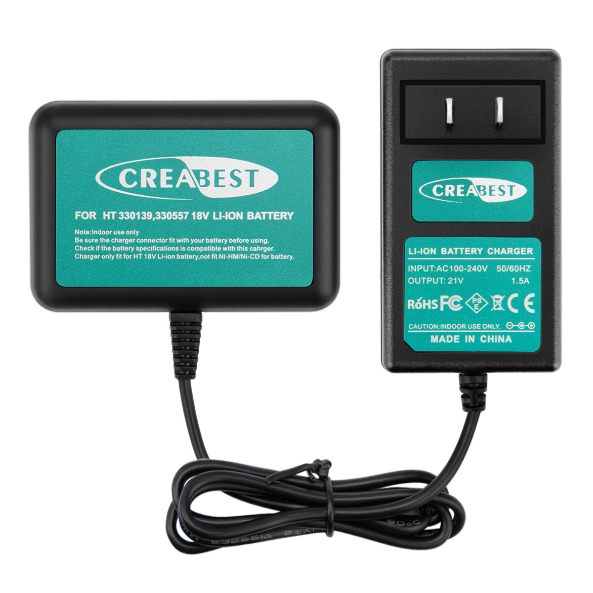4000mAh Li-ion 18V Battery/Charger For Hitachi 330557 BSL1830 BSL1815X BSL1825