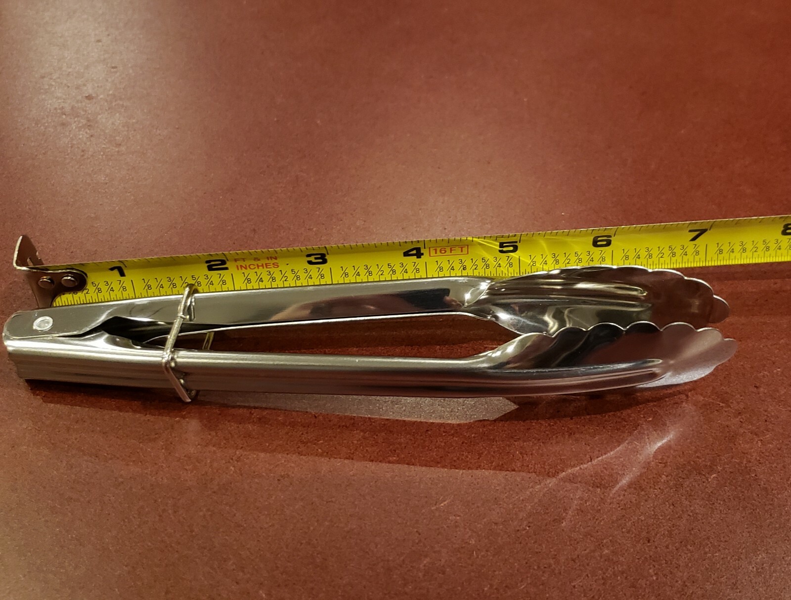 Delta Airlines stainless steel bread tongs with spring & clip for locking NEW