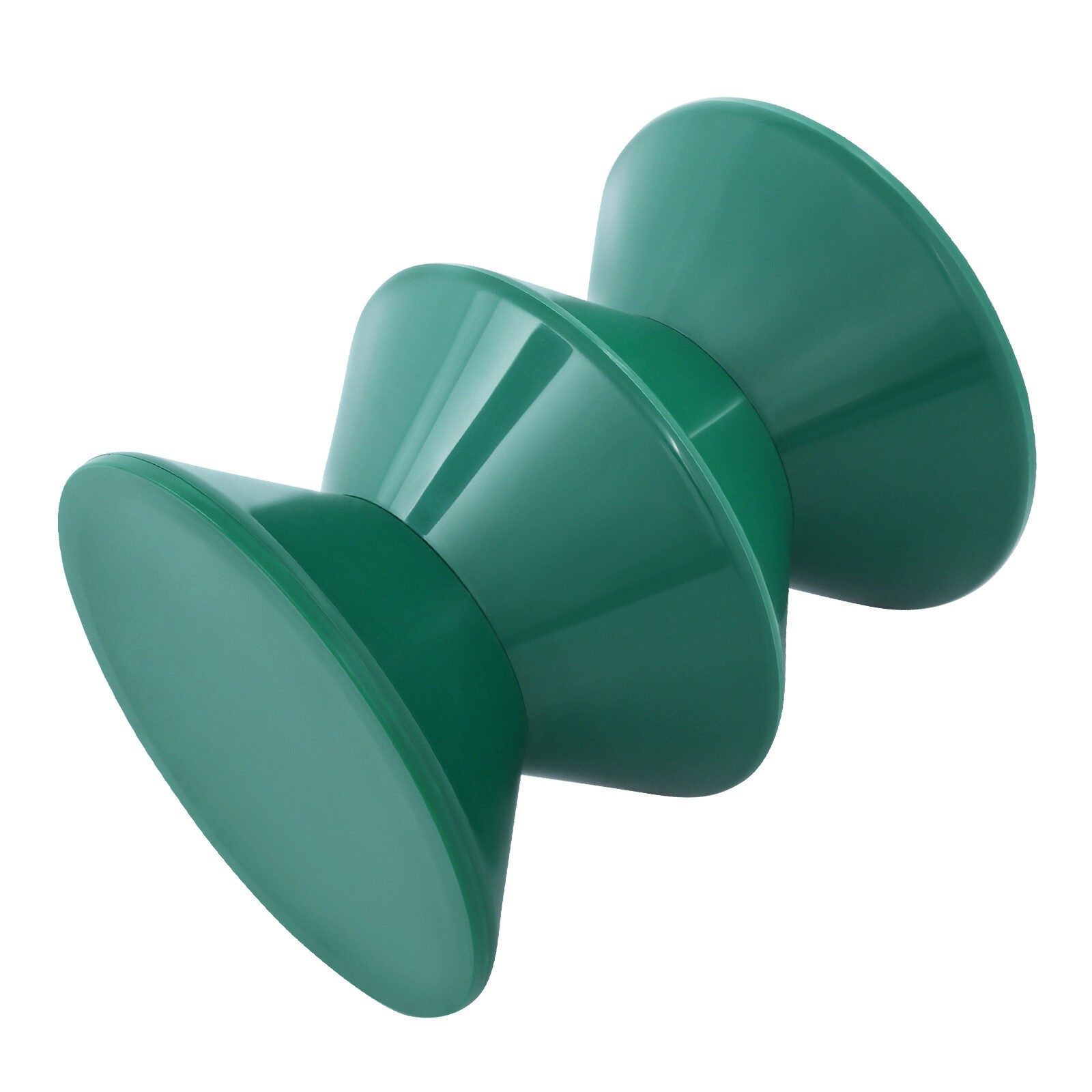 Hourglass Round Side Table 36 × 45 cm (14.2 × 17.7 in) Green PET