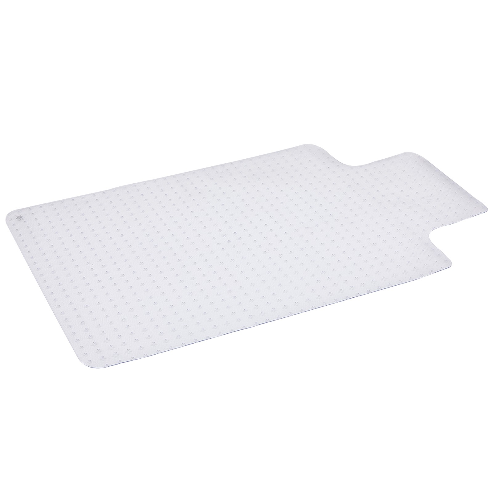 48″ x 30″ x 0.08″ Anti-Slip Frosted Office Chair Mat w/ Nail for Protect Carpet