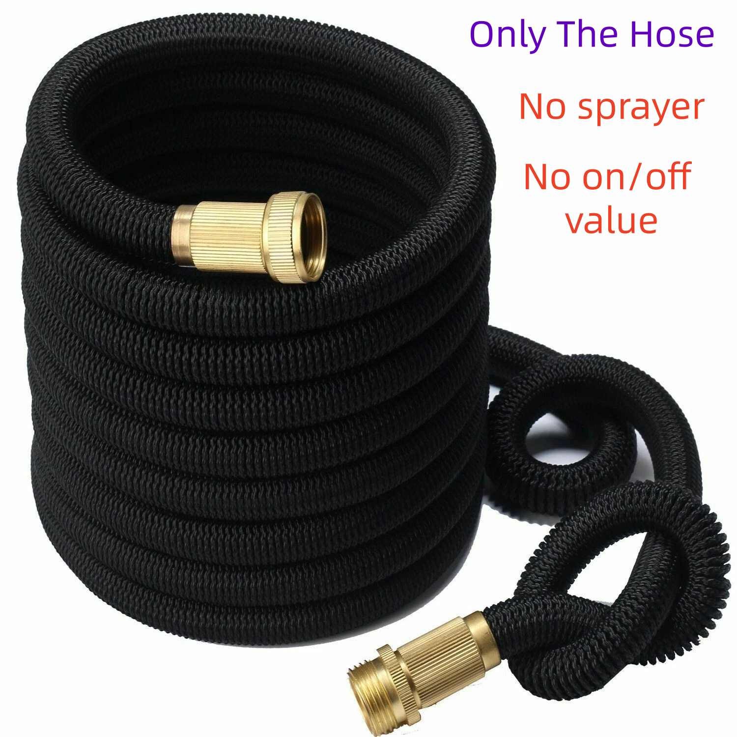Outdoor Expandable Flexible Garden Water Hose Magic Pipe 25/50/75/100/150ft