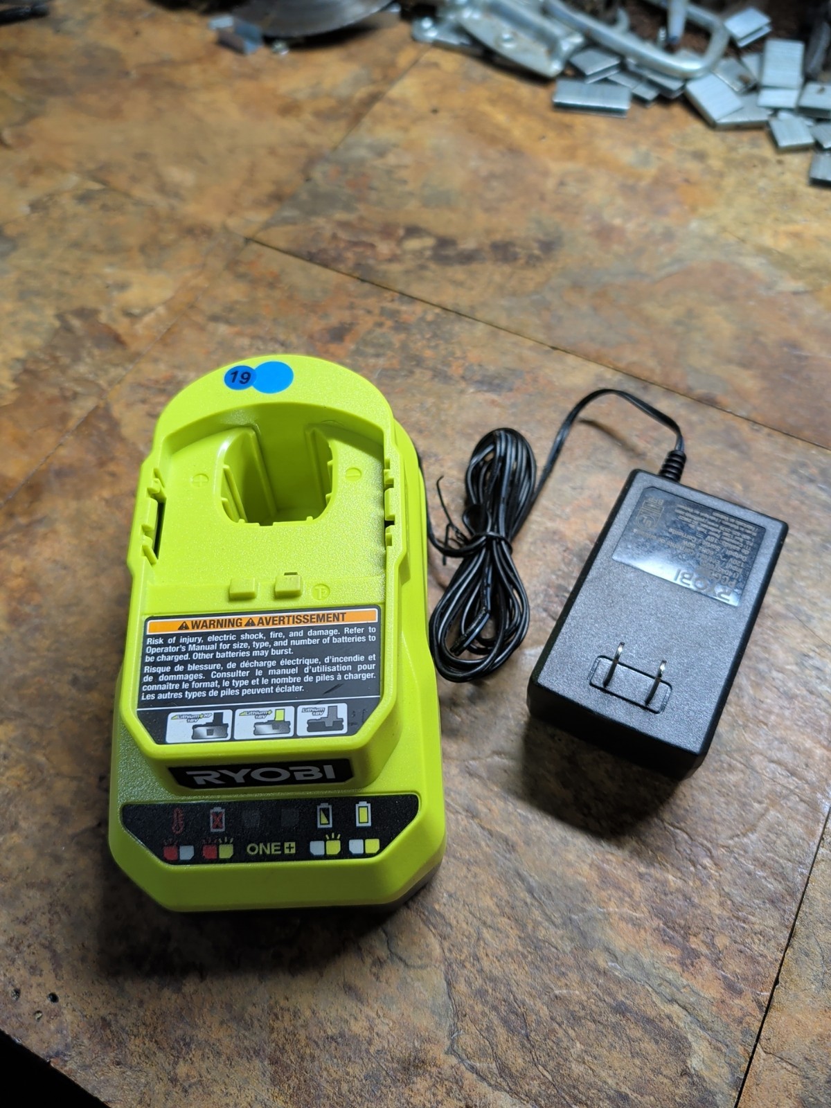 Ryobi 18V Li-Ion Battery Charger PCG002 (OB)