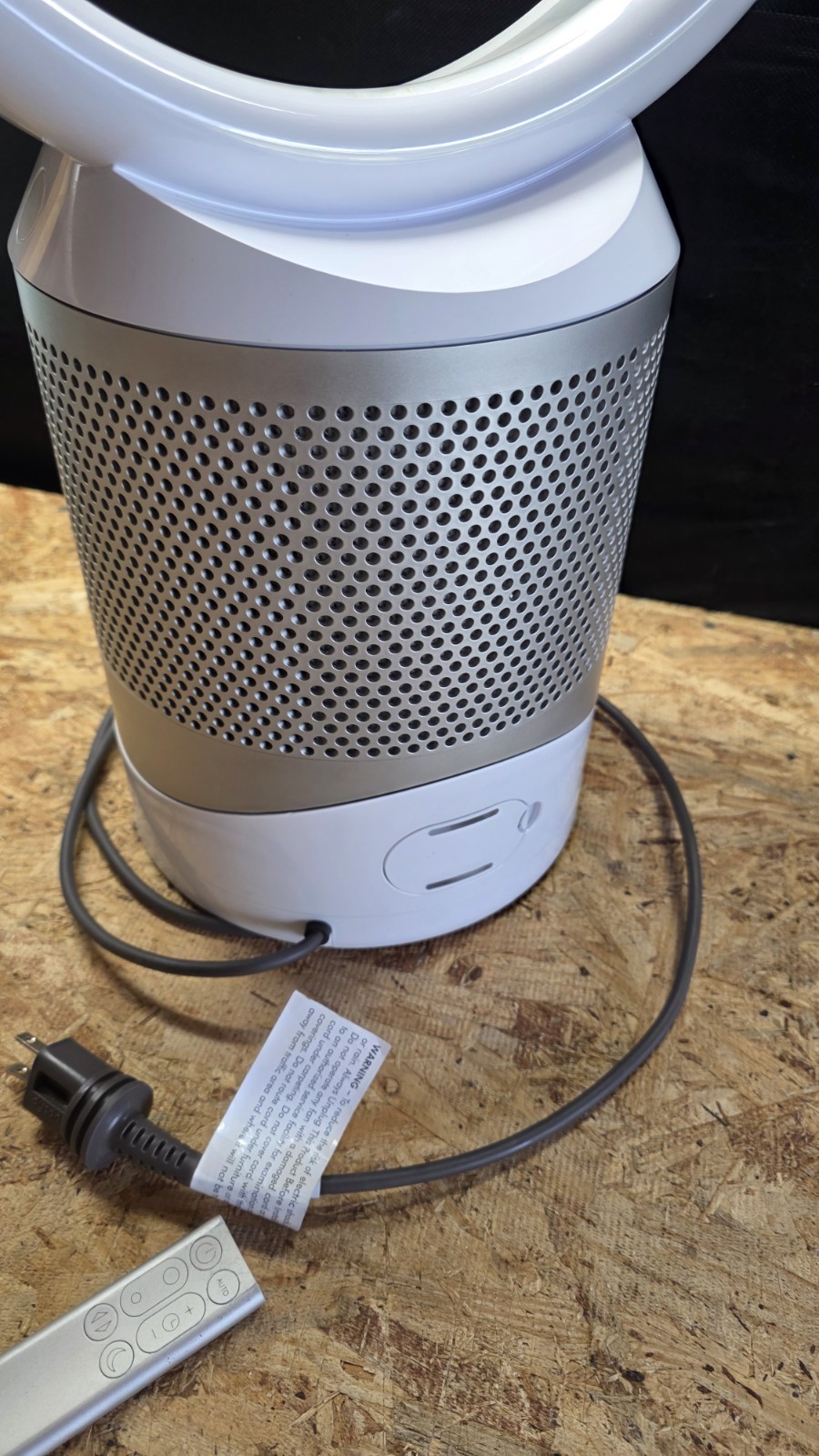 Dyson Pure Cool Link Desk White/Silver DP01 Smart Air Purifier Fan | W Remote
