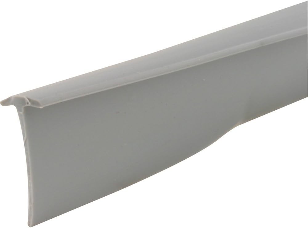 Gray Vinyl Storm Door Bottom Sweep 37 In T-Style Seal Weather Stripping