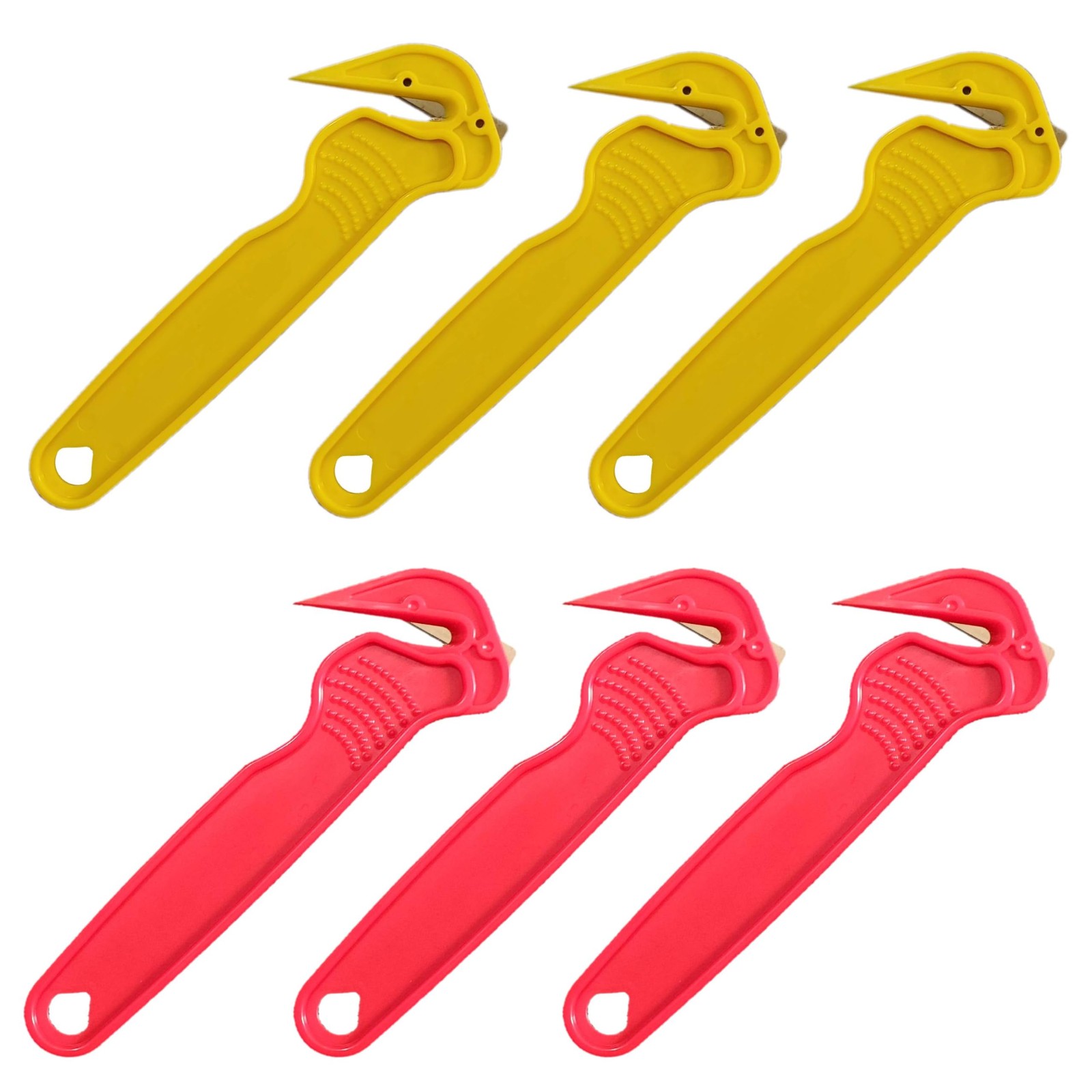 6PCS Safety Film Cutter Cutter Set, Portable Utility with Sturdy Steel Blade,…