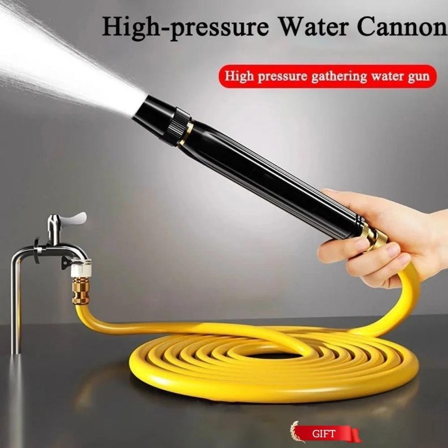 Larnto High Pressure Hose Nozzle Water Gun for Car Wash Garden Pressure Booster