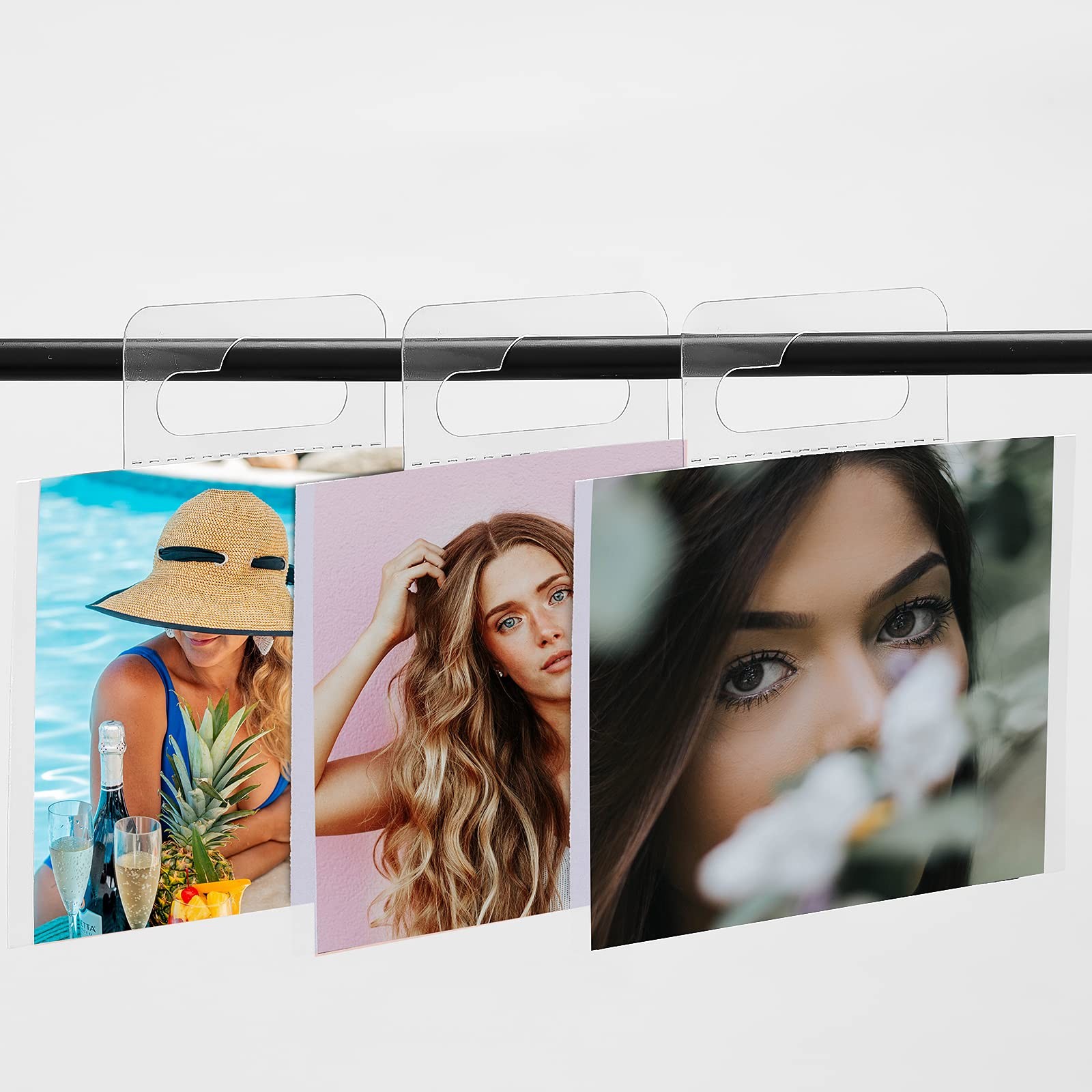 200 Pcs Self-Adhesive Hanging Tabs with Slot Holes for Sale Items Retail Store