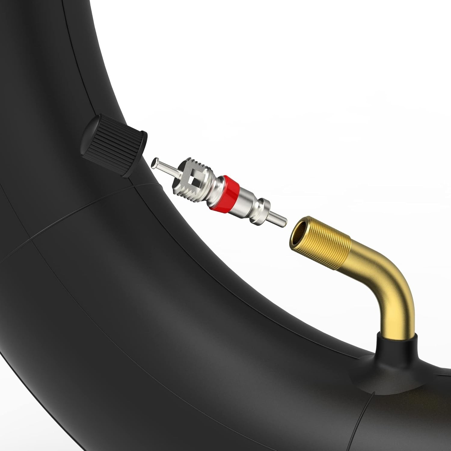 3.25/3.00-8 Inner Tube with TR-87 Angled Stem, 3.50-8 Inner Tube for 8 Inch R…