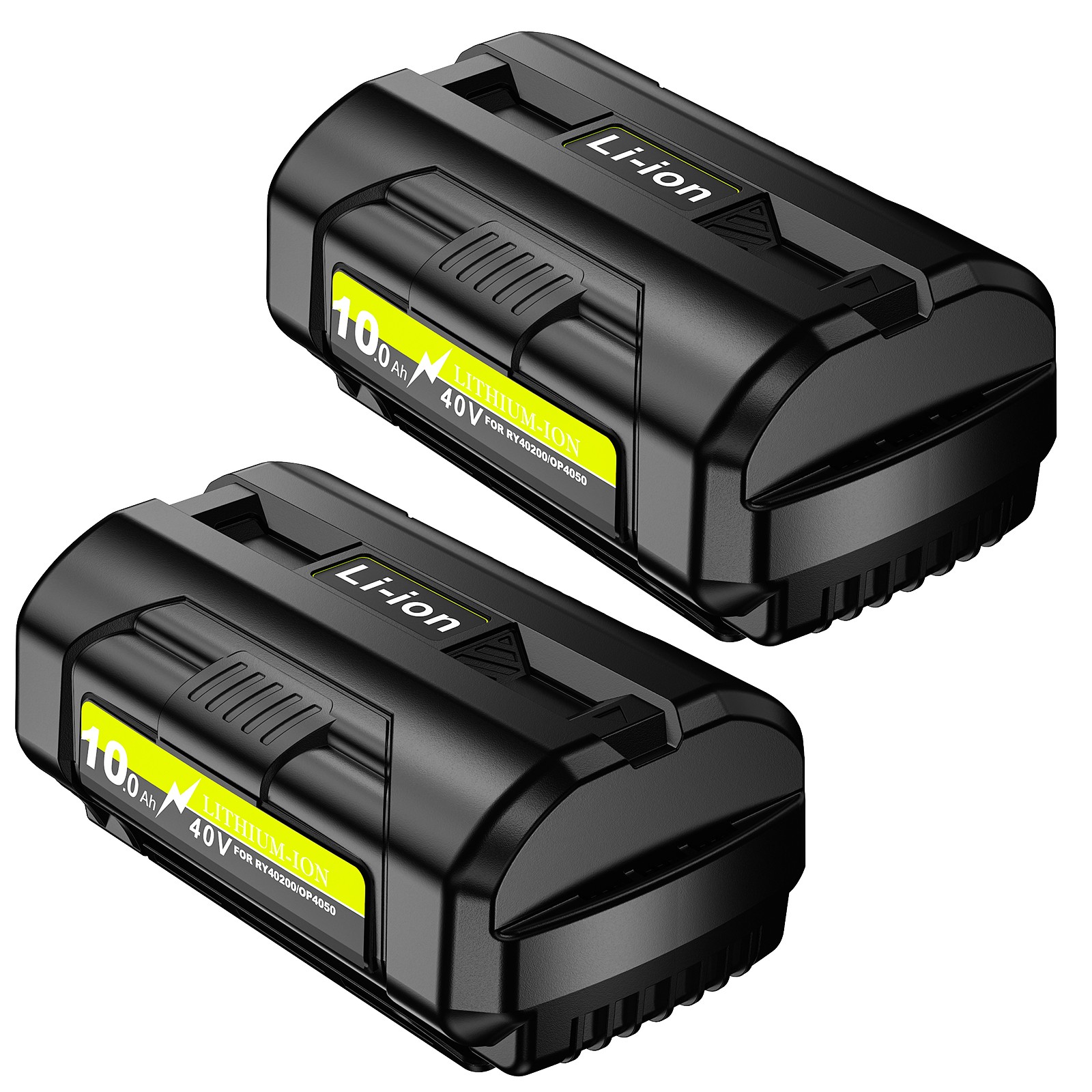 10.0 AH For Ryobi 40 Volt Battery Max Lithium-ion OP4050 OP40602 High Capacity
