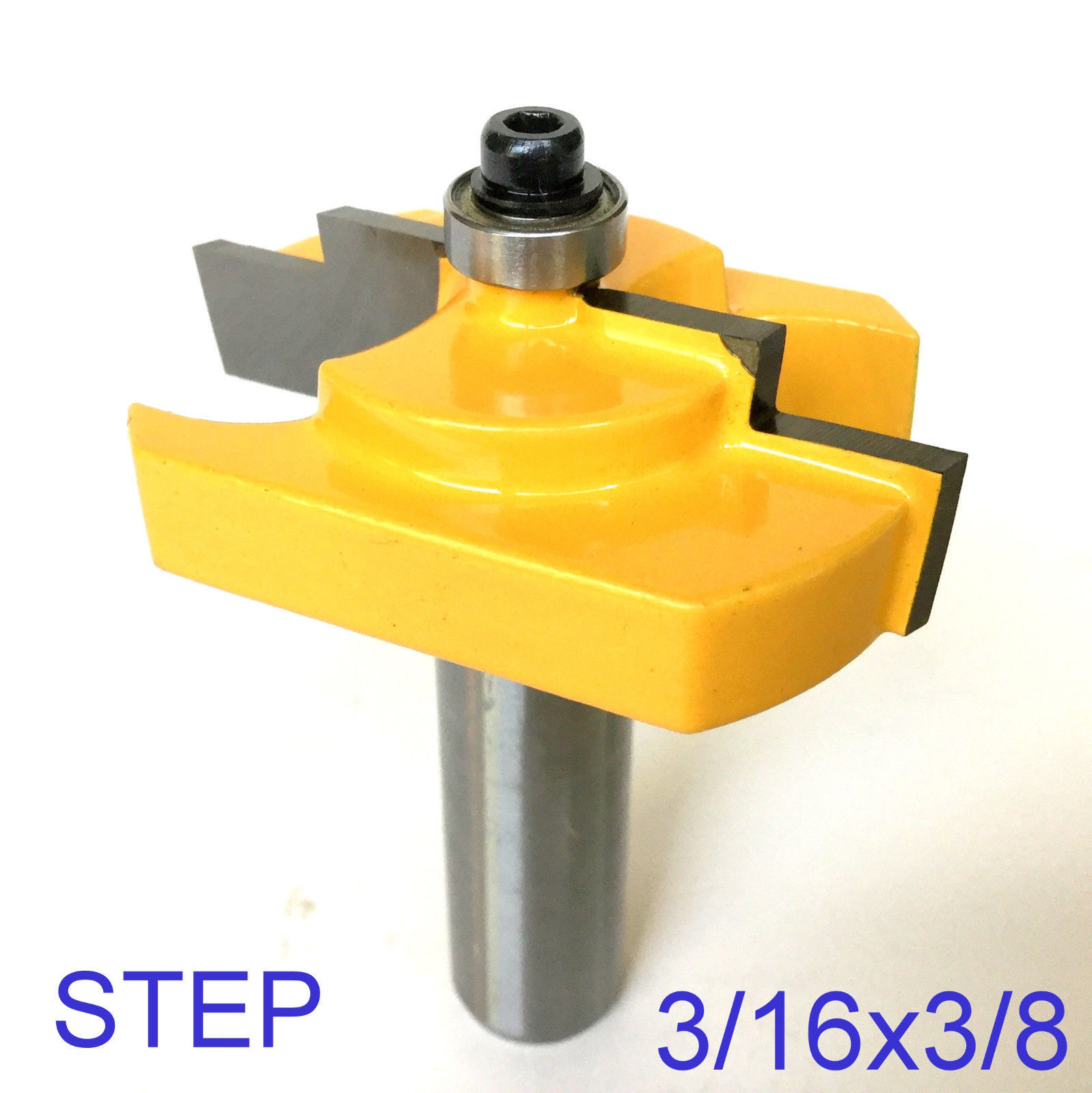 1 PC 1/2″ SH Picture Frame Stepped Rabbet Molding Router Bit S