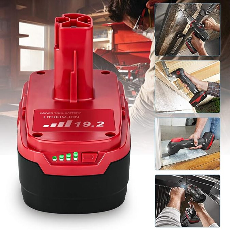 19.2 Volt 8.0Ah For Craftsman C3 Lithium ion XCP Battery / Charger 11375 8.0Ah