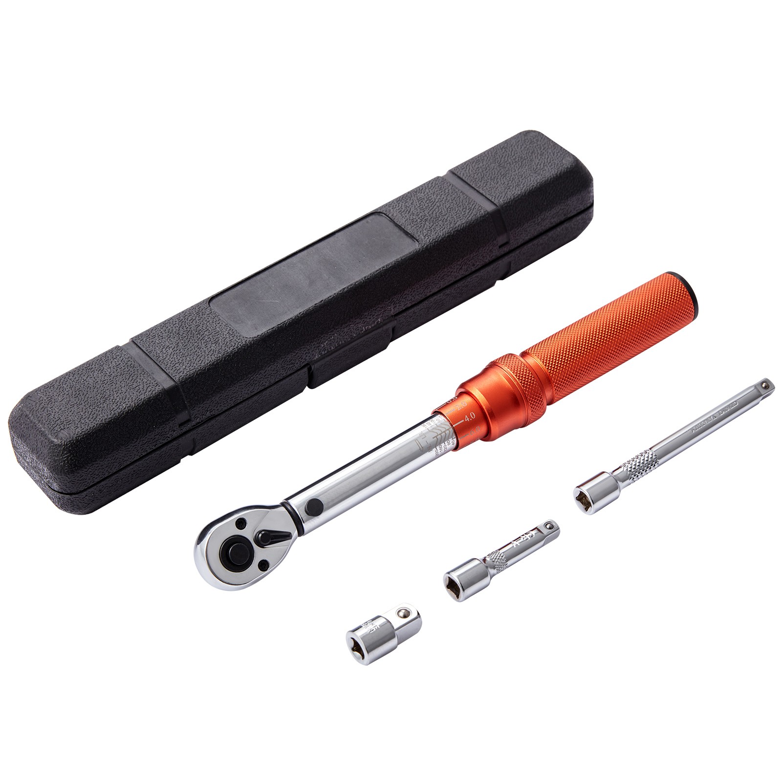 VEVOR Torque Wrench Adjustable Torque Wrench 1/4″ Drive 20-200in.lb/2.3-23Nm