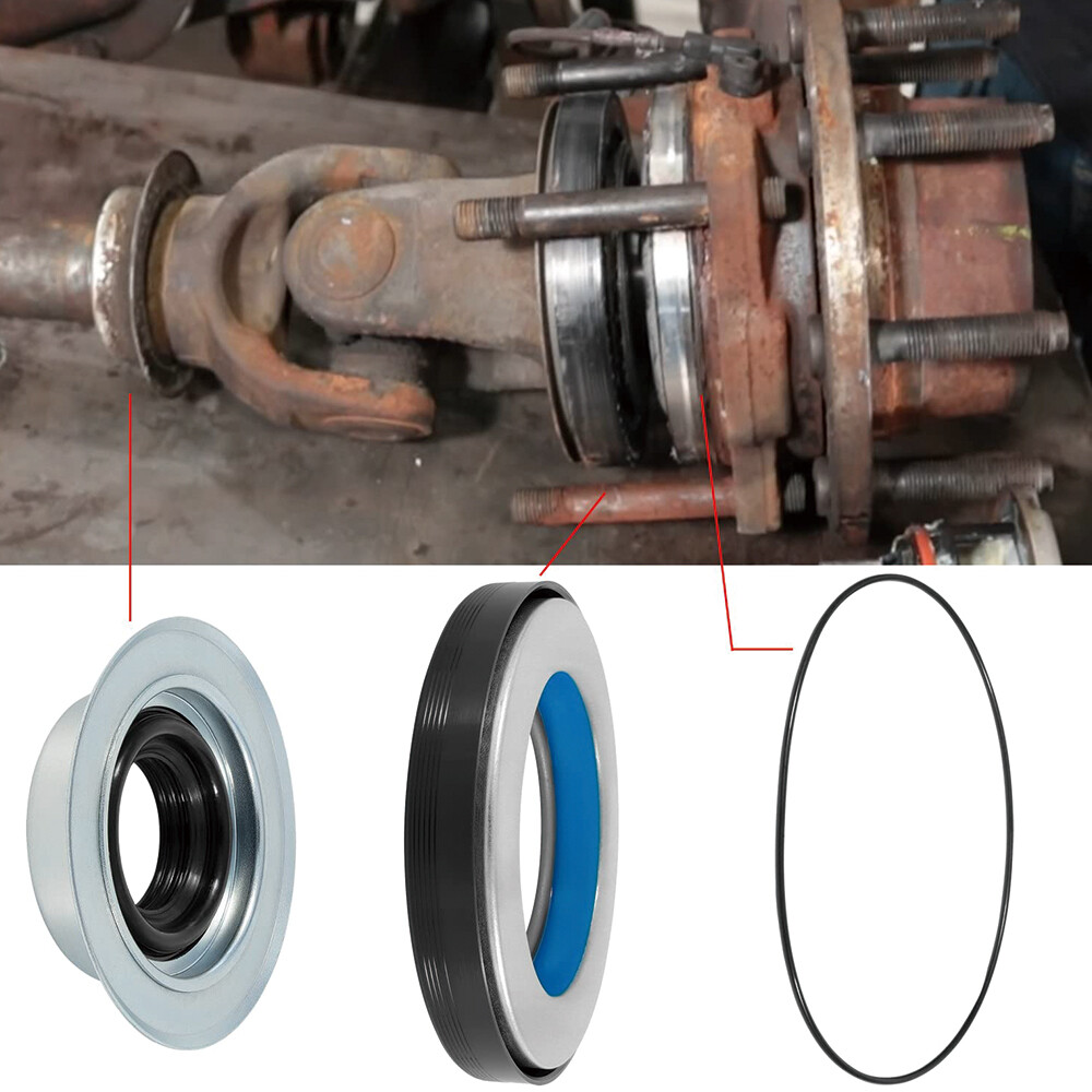 Front Axle Seal & O-Ring & Dust Seals Kit For 2005-2019 Ford F250 F350 Superduty