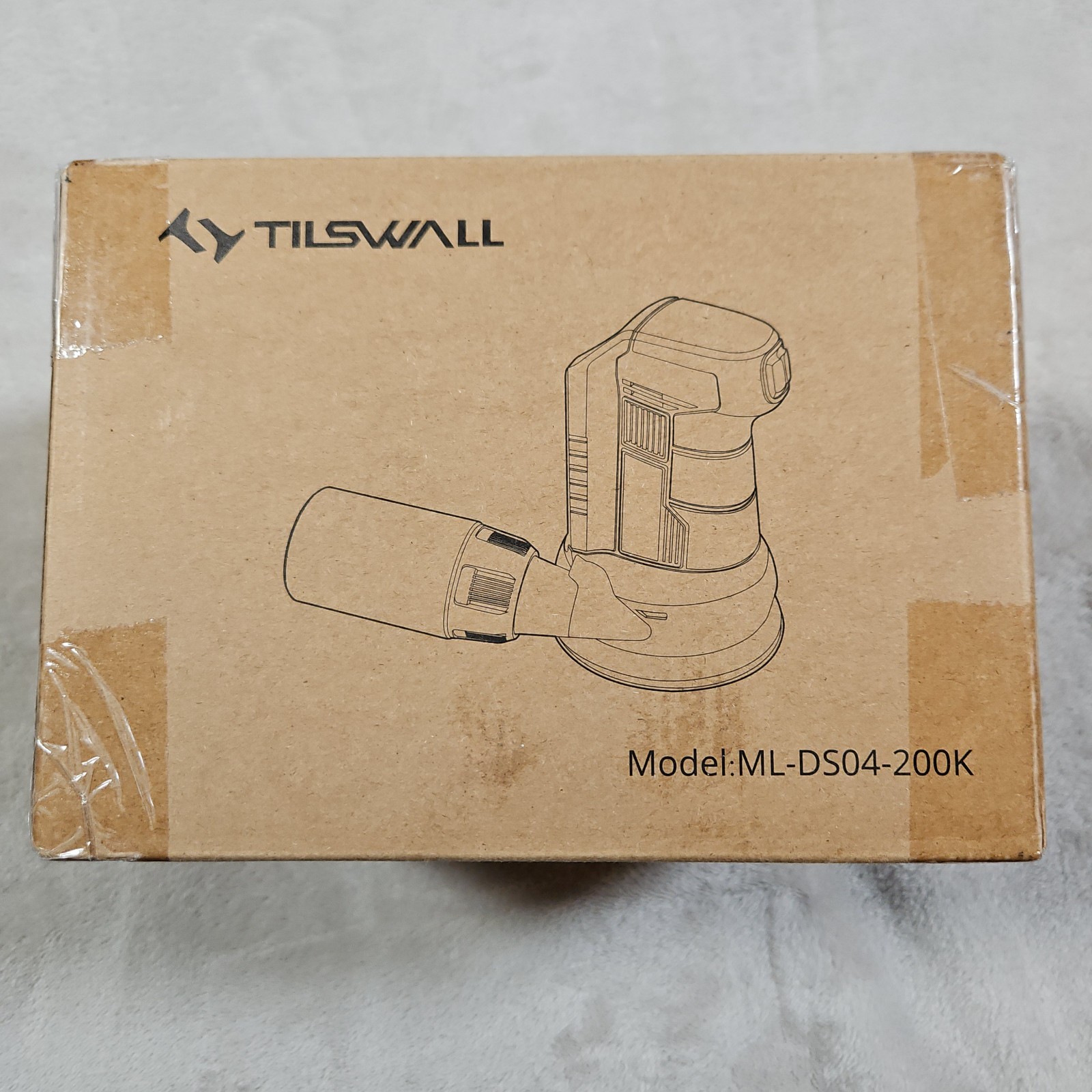 Tilswall 20V Cordless Orbital Sander 5″ Electric Palm Hand Sander Tool with Vac