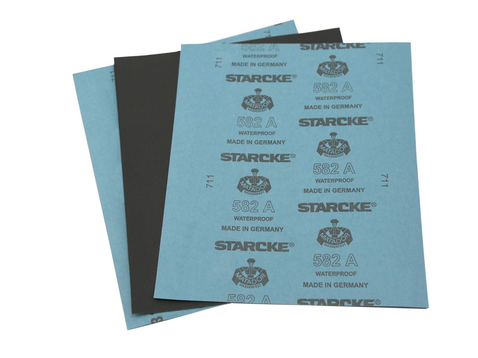 STARCKE Premium 9” x 11” Wet & Dry Sandpaper Sheets for Wood, Metal, Automotive