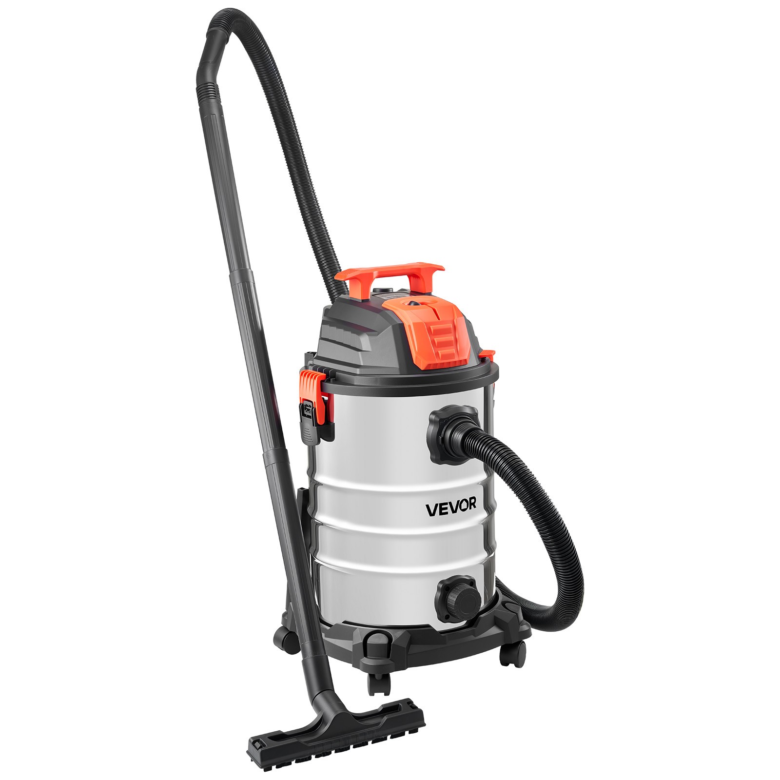 VEVOR 8 Gal Wet Dry Shop Vac 6HP Self-Cleaning 900W Metal Tank for Jobsite