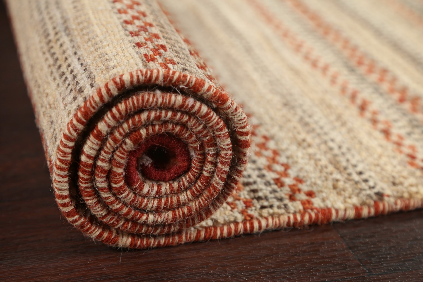Modern Area Rug 4×6 Hand-knotted Wool Pakistani Oriental Carpet for Any Room
