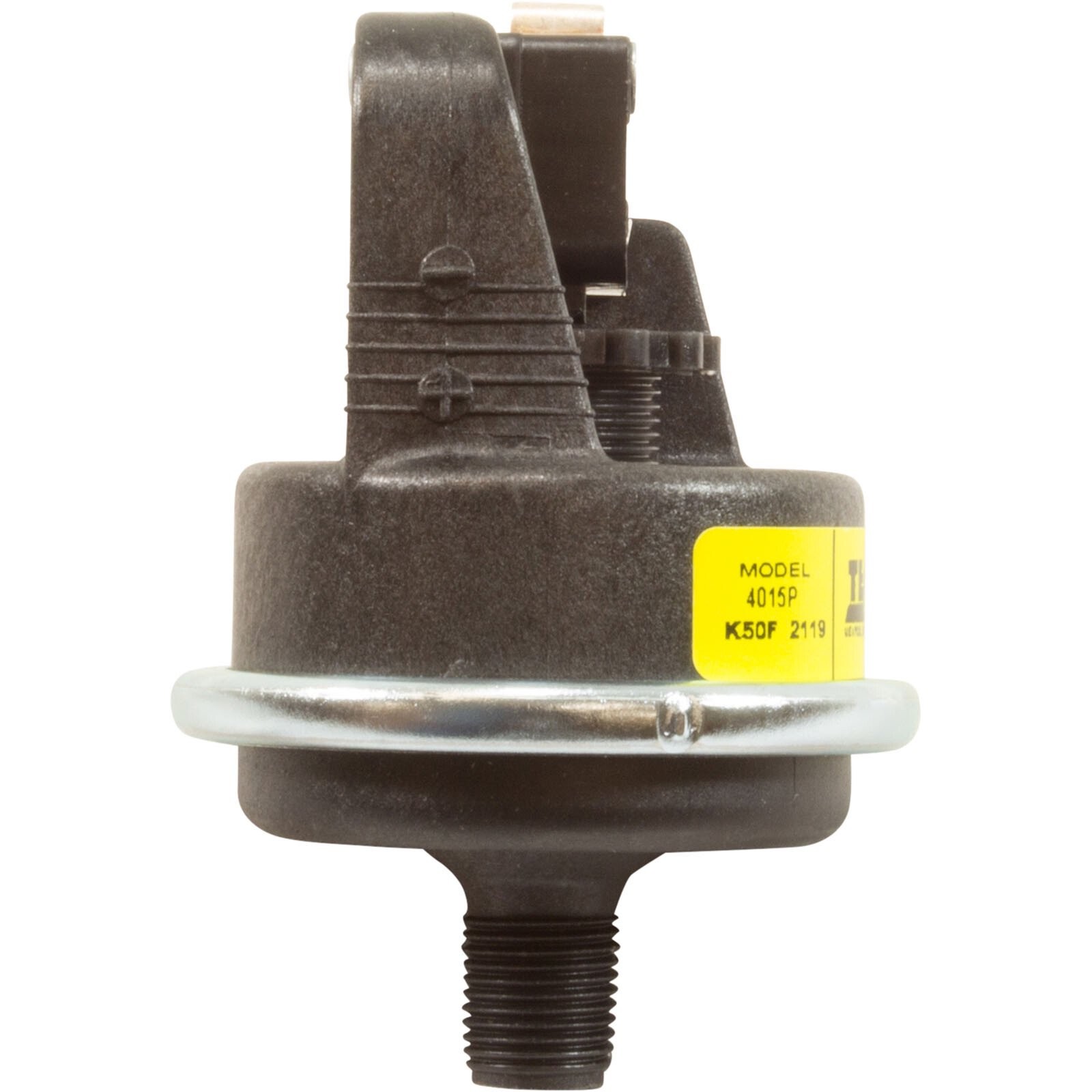 Pressure Switch 4015P, 25A, Tecmark, 1/8″mpt, SPDT, Plastic