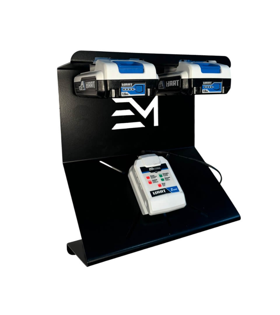 Hart 20V Charger and Battery Mount