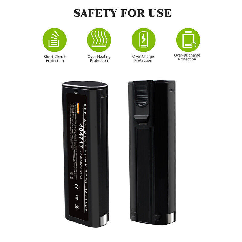 2PACK Battery for PASLODE 6V Ni-MH 404717 902000 900400 900420 900600 Nailer