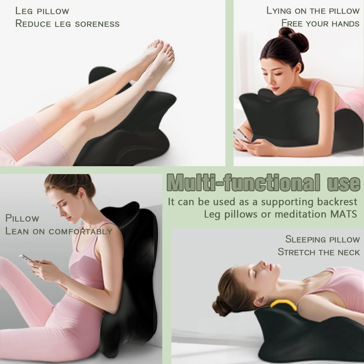 Sweet Spot Couple Pillow Couple Pillow Hip Pad Wedge Pillow Memory Foam 27°Angle