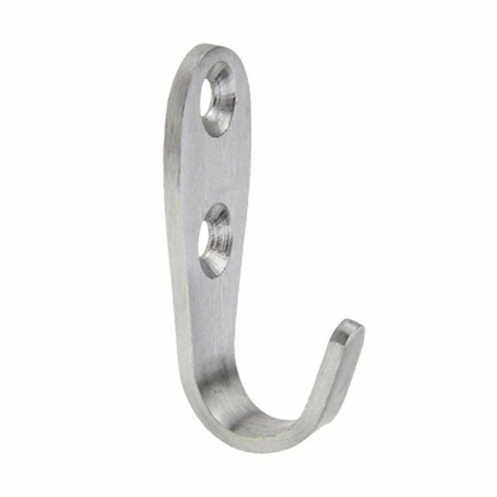 10Pcs Wall Hooks Towel Coat Hanger 304 Stainless Steel Heavy Duty School Hanging