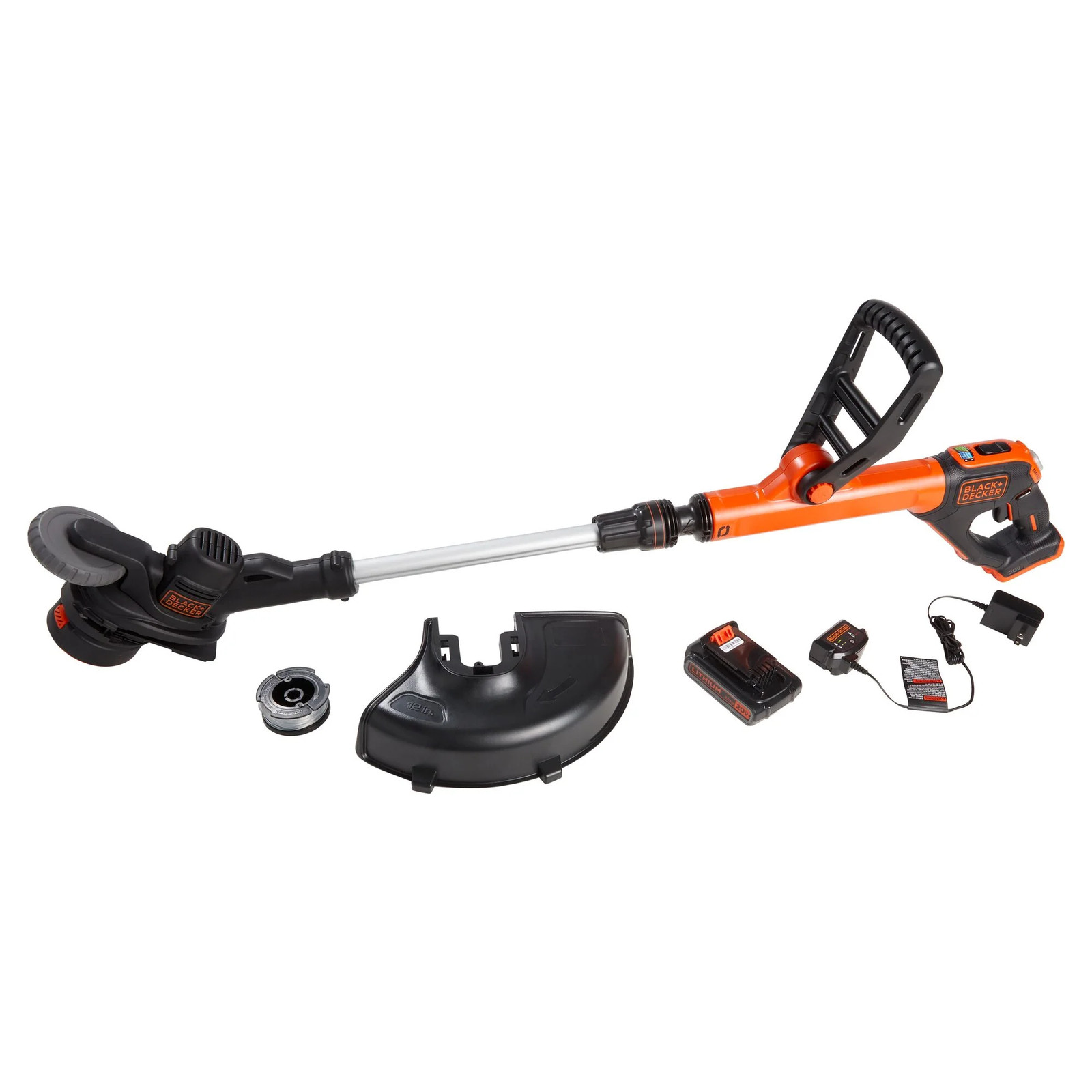 BLACK+DECKER 20V MAX* String Trimmer, 2-Speed, 12-Inch, Cordless – LST522