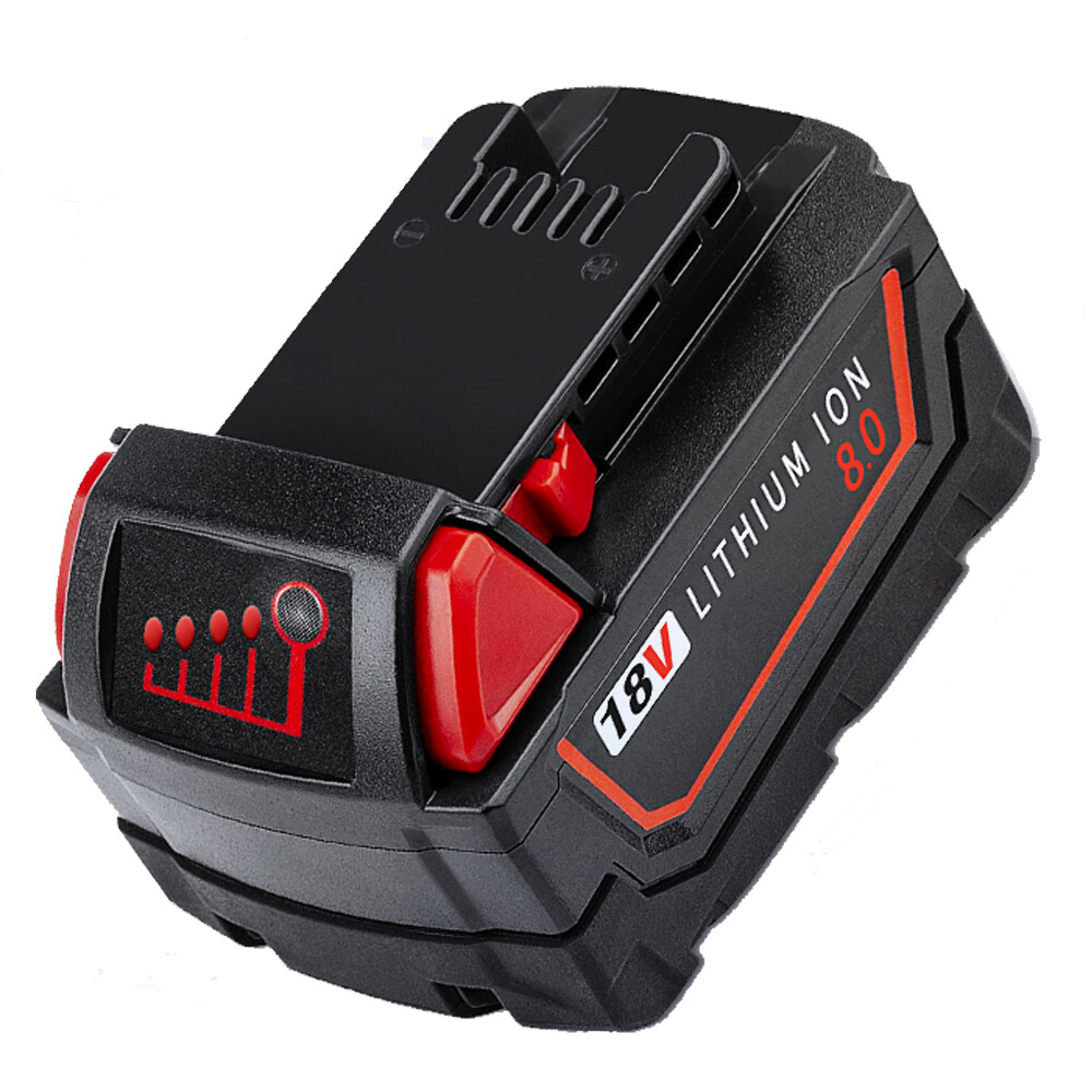 1~2Pack For Milwaukee for M18 Lithium 8.0Ah Extended Capacity Battery 48-11-1860
