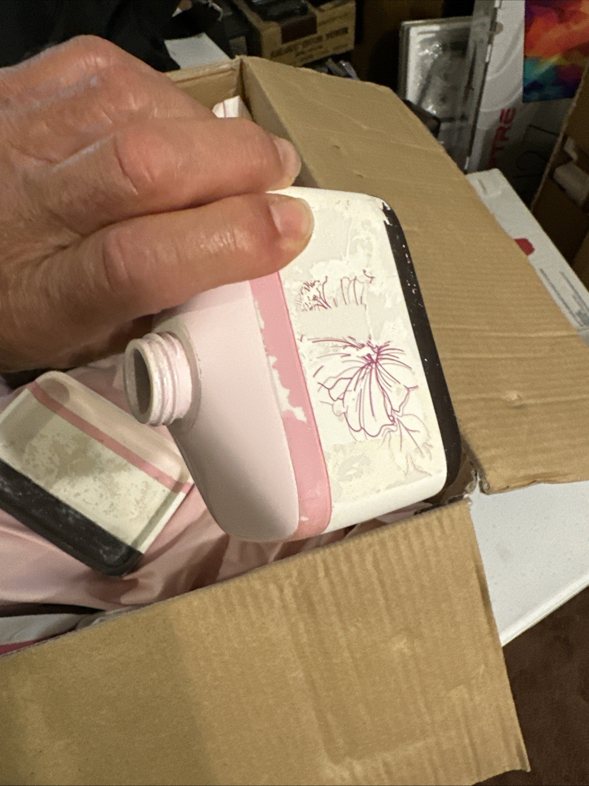 ROXY ROOM Charming SoftPink Floral Bedroom & Shower Set. See Description & Pics!