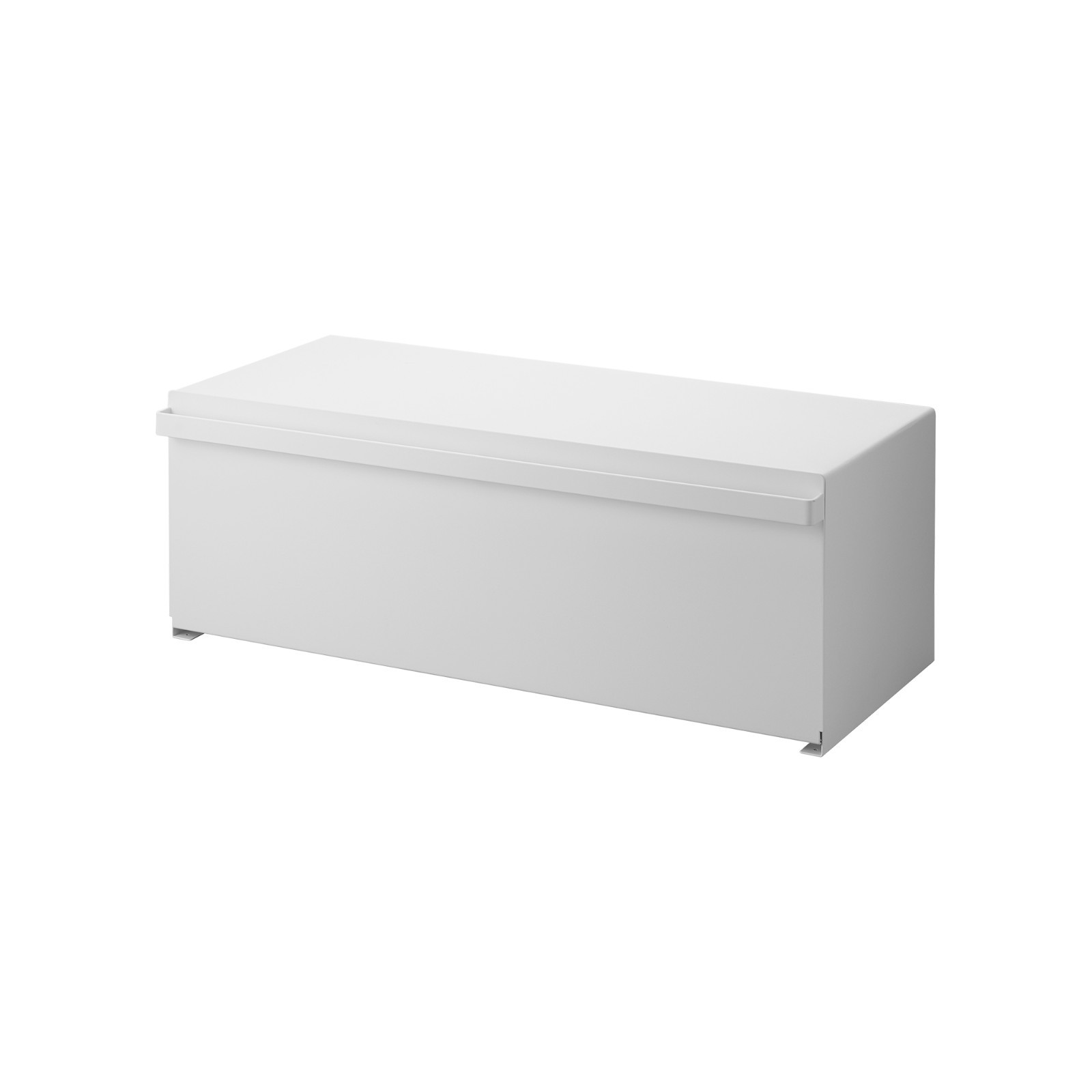 Yamazaki Home Tower Bread Box Wide Kitchen Countertop Storage Bin Organizer