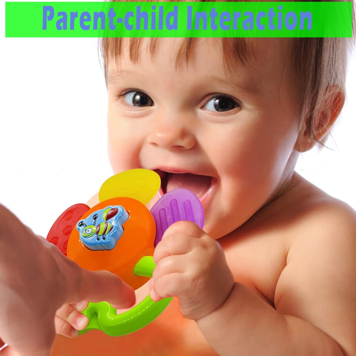 Baby Toys 0-6 Months Infant Toys 0-3 Months Infant Rattles Baby Rattle Teether
